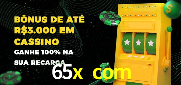 65x com melhor bônus de depósito